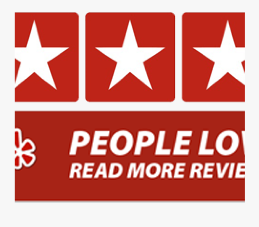 14 Feb - People Love Us On Yelp, Transparent Clipart