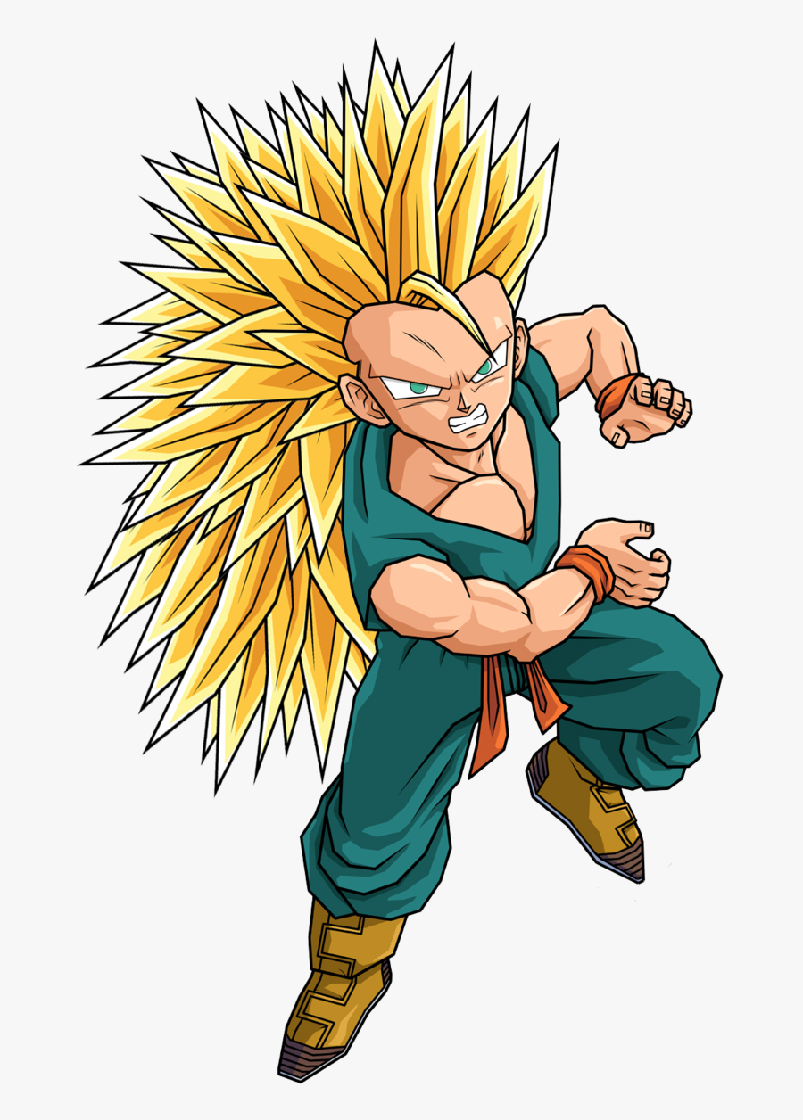 Ssj3 Kid Trunks By Spinoinwonderland Ssj3 Kid Trunks - Dbz Kid Trunks Ssj, Transparent Clipart