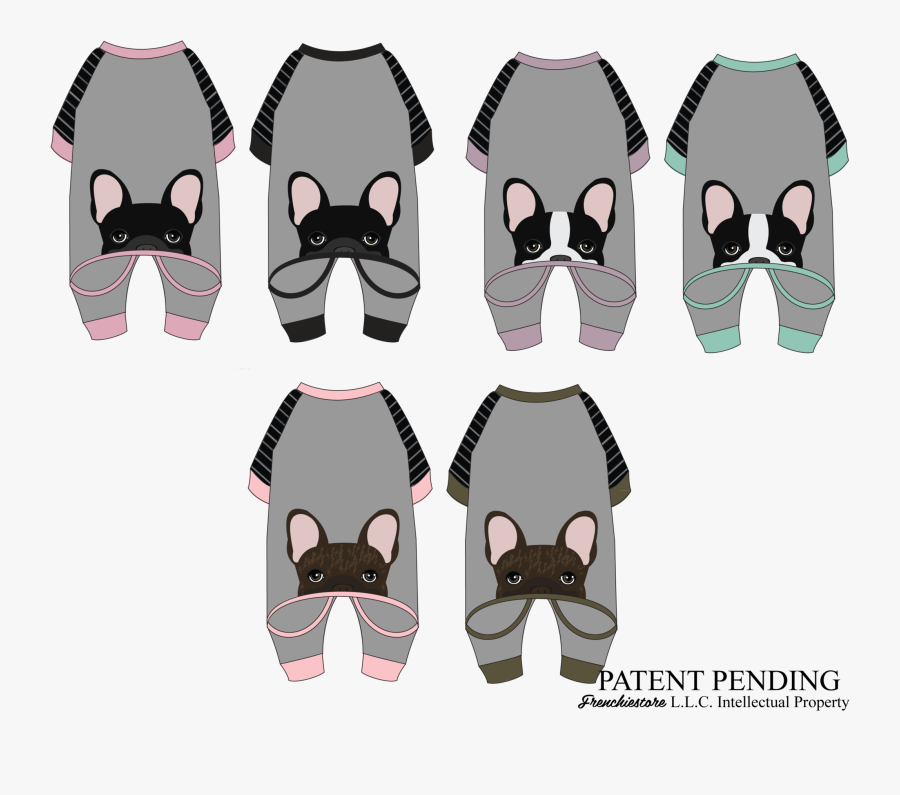Clothing Clip Bulldog - Cartoon, Transparent Clipart