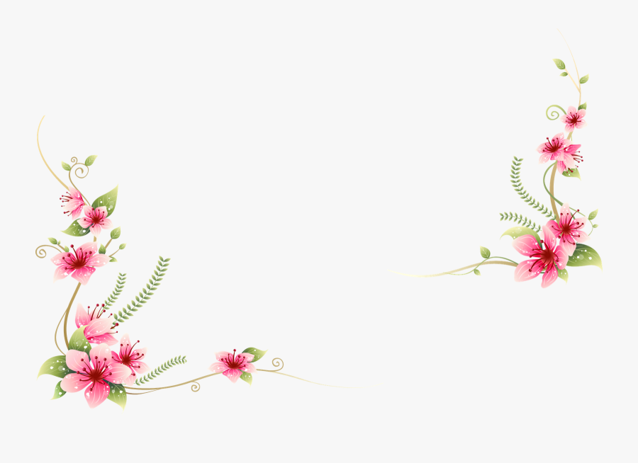 Floral Clipart Vector, Transparent Clipart