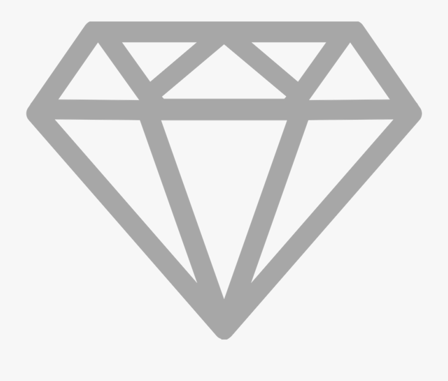 Triangle Clip Gem - 40th Wedding Anniversary Ruby Png, Transparent Clipart
