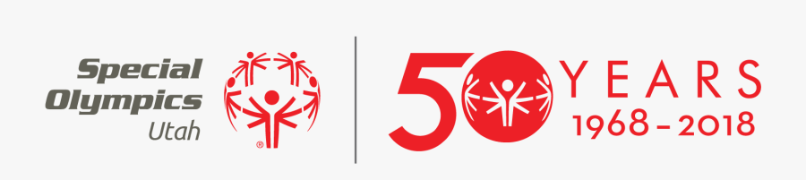 Special Olympics 50 Years Logo, Transparent Clipart