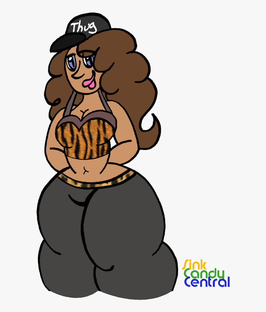 Chick Transparent Thug - Cartoon, Transparent Clipart