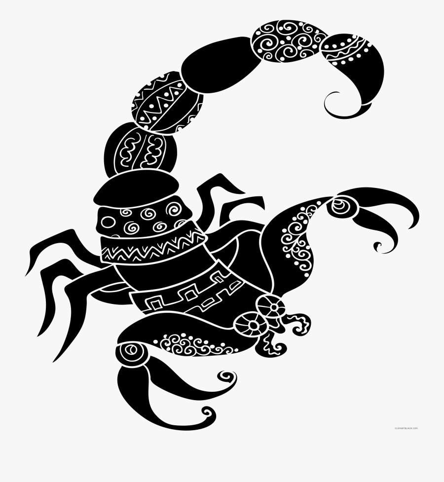Transparent Tribal Tiger Clipart - Scorpio Zodiac Sign Png, Transparent Clipart