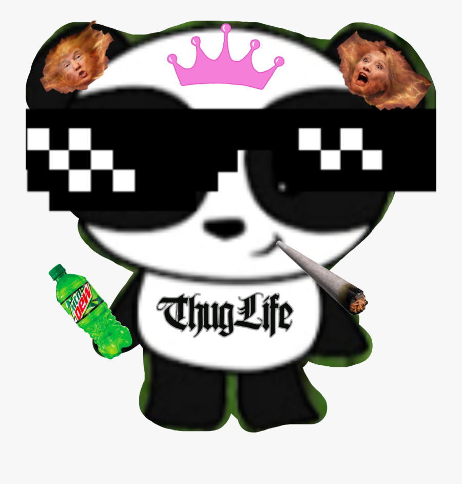 Thug Panda Life - Yo Mama Scp, Transparent Clipart