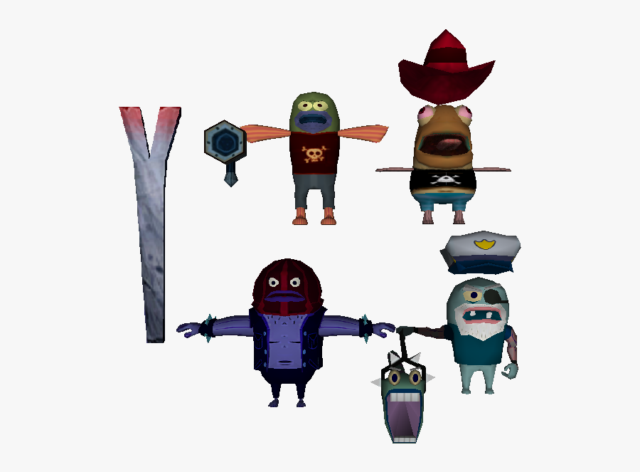 Spongebob Movie Game Enemies, Transparent Clipart