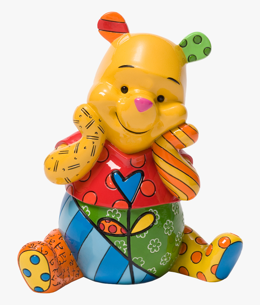Winnie The Pooh Romero Britto, Transparent Clipart
