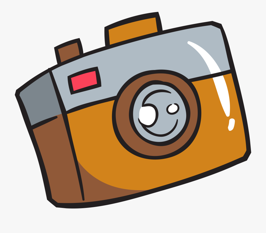 Camera Cartoon Png, Transparent Clipart