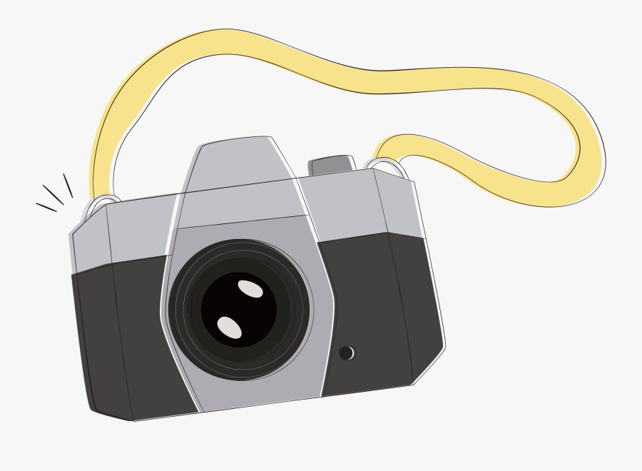 Transparent Cartoon Camera Png - Camera Cartoon Vector Png, Transparent Clipart