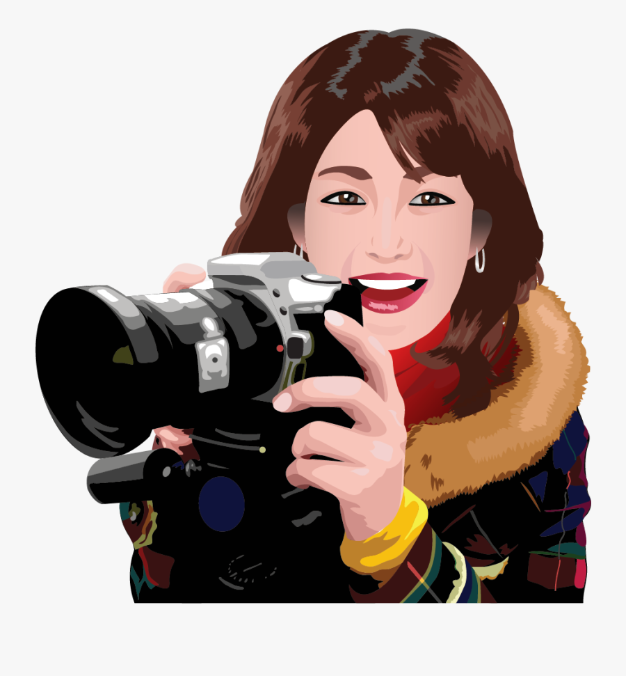 Photography Photographer Paparazzi - مصور فوتوغرافي رسم, Transparent Clipart