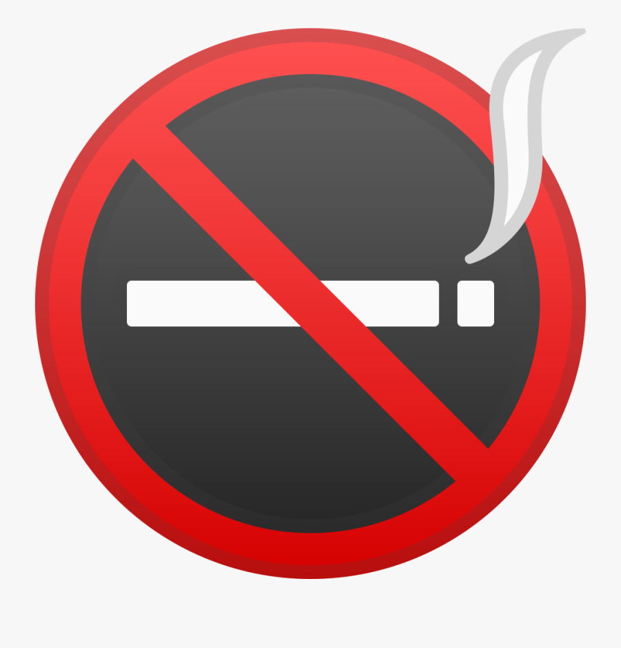 No Smoking Icon - Emoji, Transparent Clipart