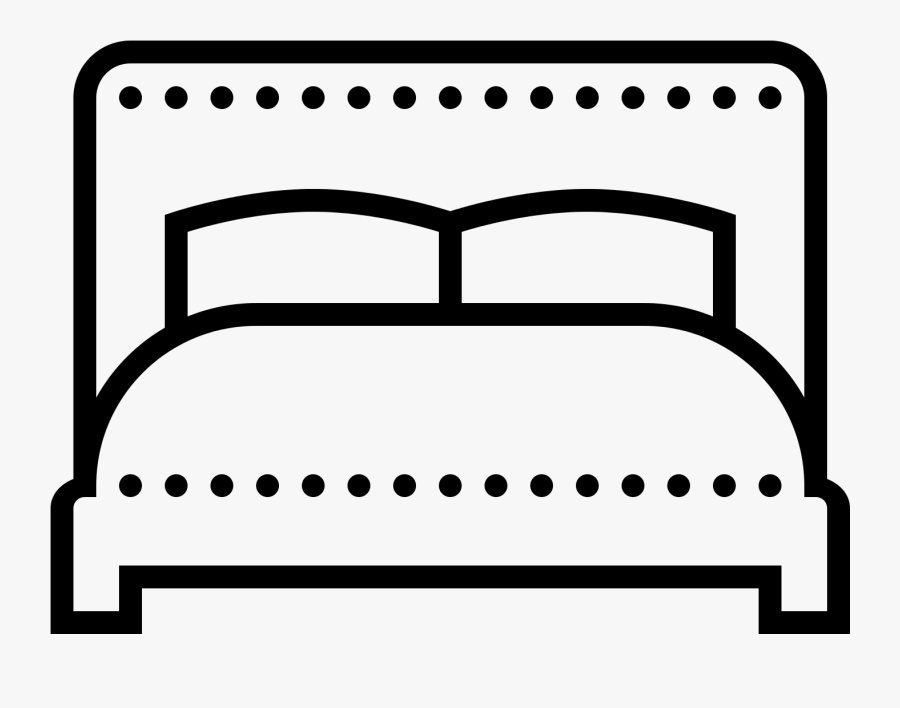 Bed Icon Png - Icon, Transparent Clipart