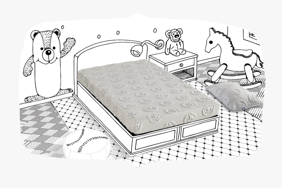 Mattress Clip Art, Transparent Clipart