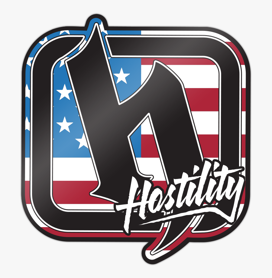 Hostility Clothing Logo Vector, Transparent Clipart