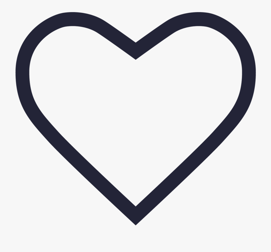 Simple Heart Tattoo Design, Transparent Clipart