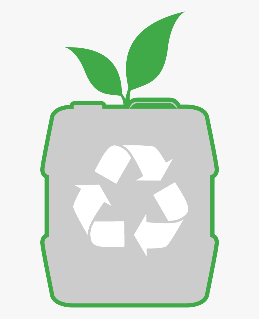 Foxx Life Sciences Un/dot Eco-friendly Container - Recycling Bin Clipart Black And White, Transparent Clipart