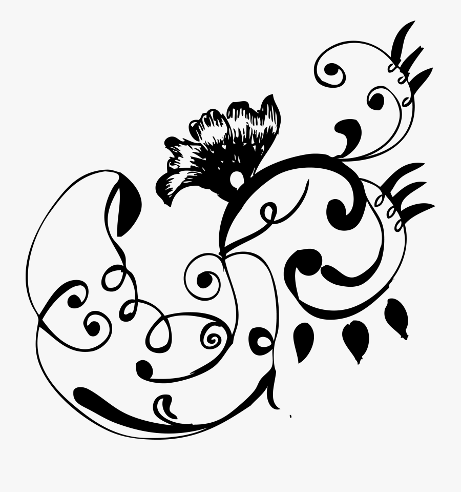 Abstract Florals Flowers Set - Bare Body Sugaring Wax Honey, Transparent Clipart