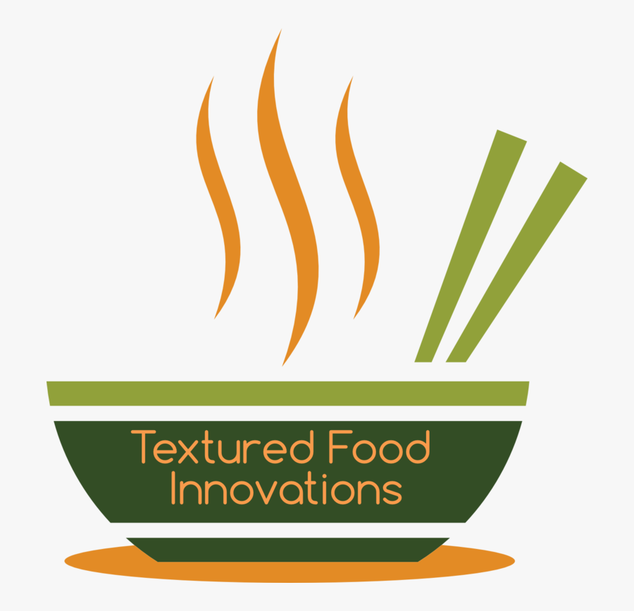 Textured Food Logo, Transparent Clipart