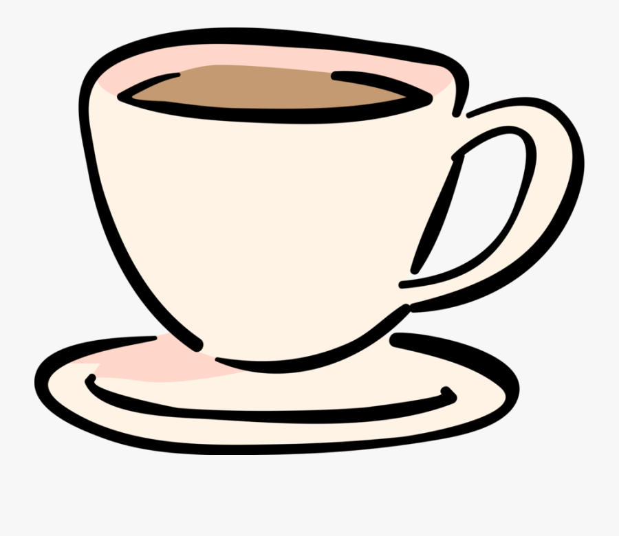 Vector Illustration Of Coffee Mug Beverage Cup - Xícara Vetor Png, Transparent Clipart