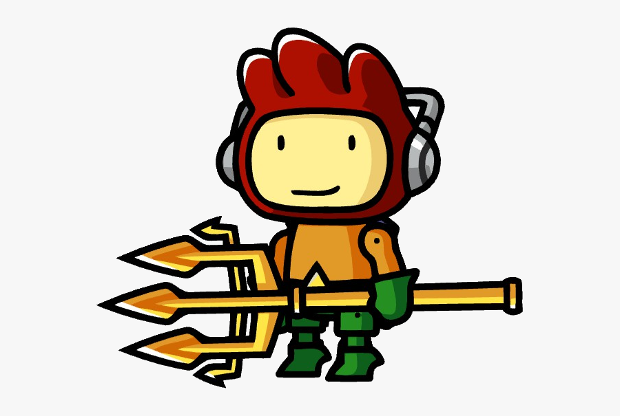 Aquaman Costume Clipart , Png Download - Scribblenauts Showdown Maxwell, Transparent Clipart