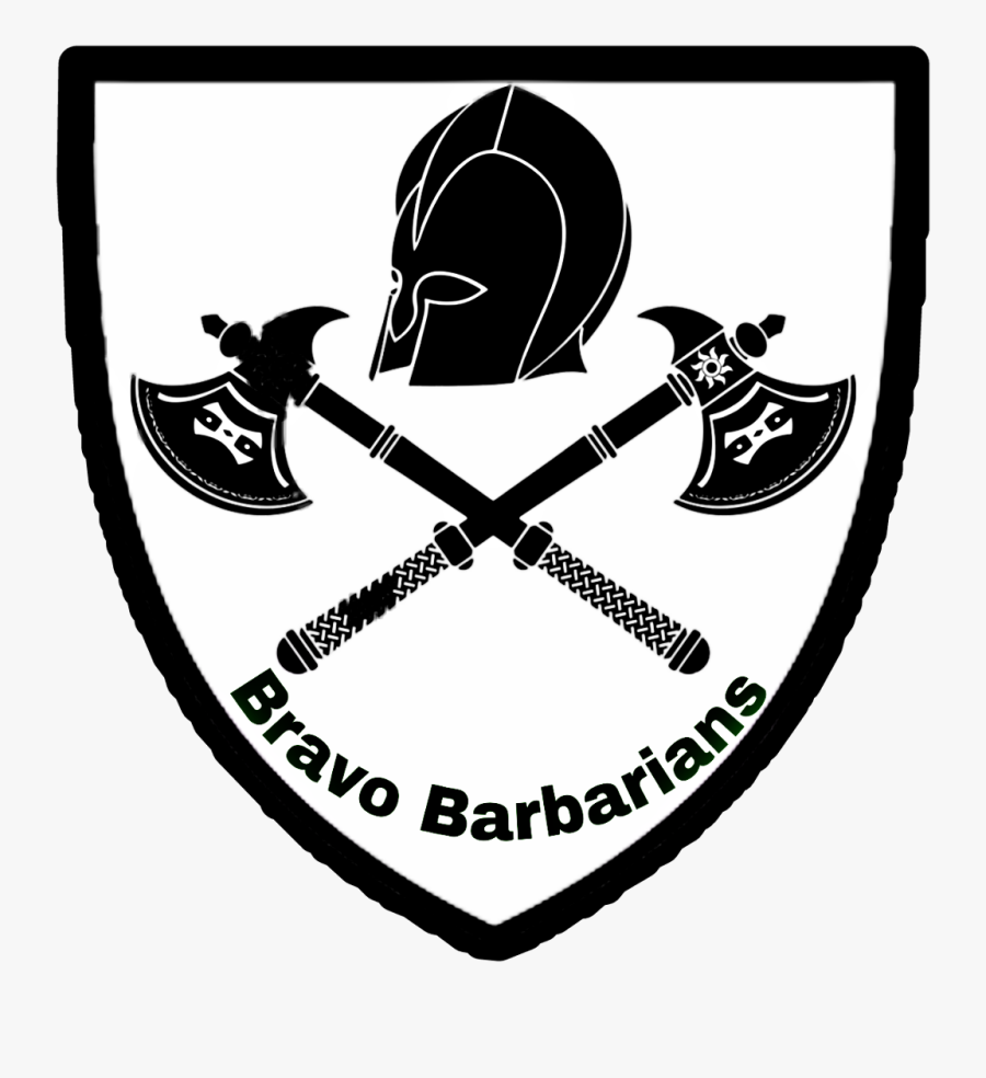 #rotc Bravo Barbarians - Viking Axes Vector, Transparent Clipart