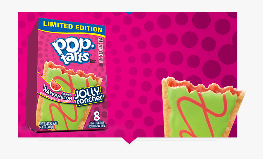 Watermelon Jolly Rancher Pop Tarts , Png Download - Pop Tarts No Icing, Transparent Clipart