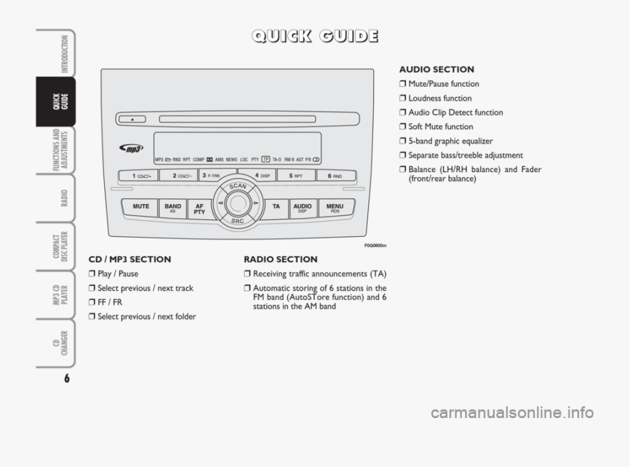 Fiat Bravo 2008 - Audio Fiat 169 Manual Pdf, Transparent Clipart