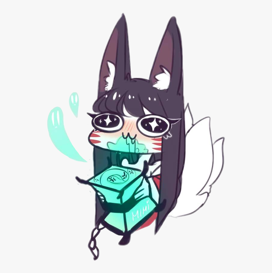 #ahri #lol - Lol Thresh X Ahri, Transparent Clipart