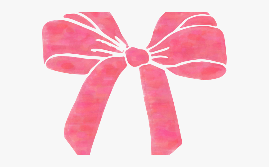 Transparent Background Pink Bow Transparent, Transparent Clipart