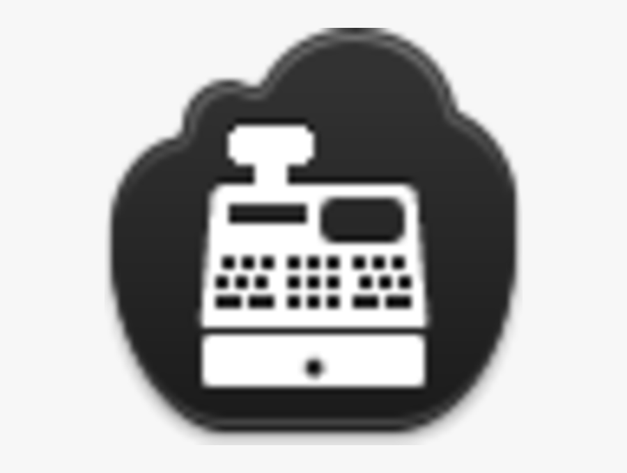 Cash Register Icon Green, Transparent Clipart