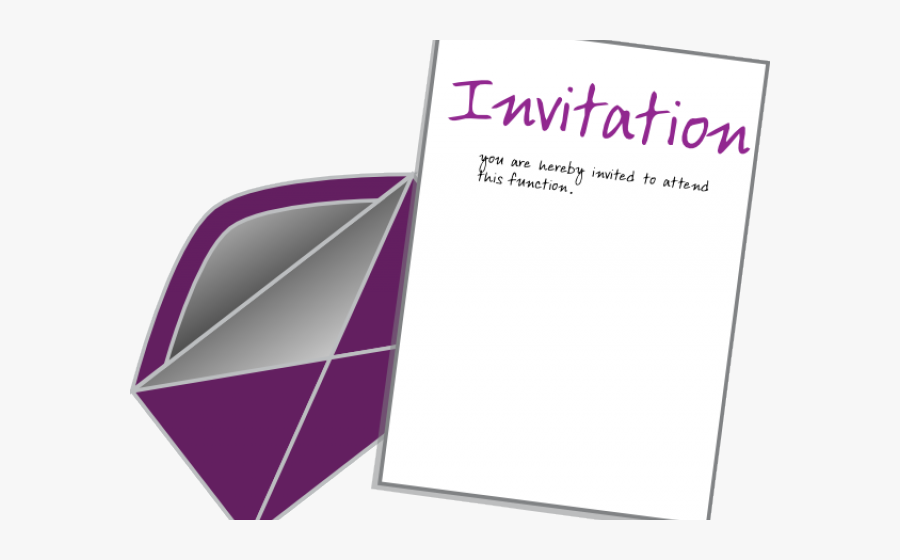 Invitation Clip Art, Transparent Clipart