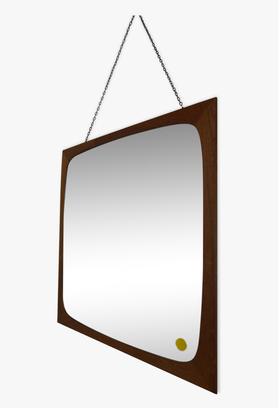 Vintage Teak Mirror 54x54cm"
 Src="https - Sign, Transparent Clipart