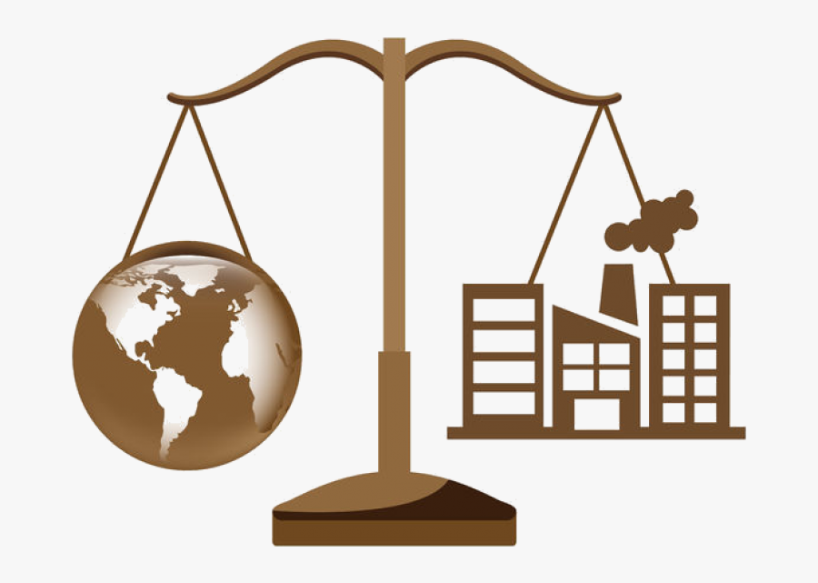 Environment Clipart Environmental Impact - World Map, Transparent Clipart