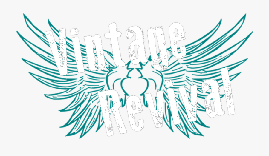 Vintagerevivallogo White, Transparent Clipart