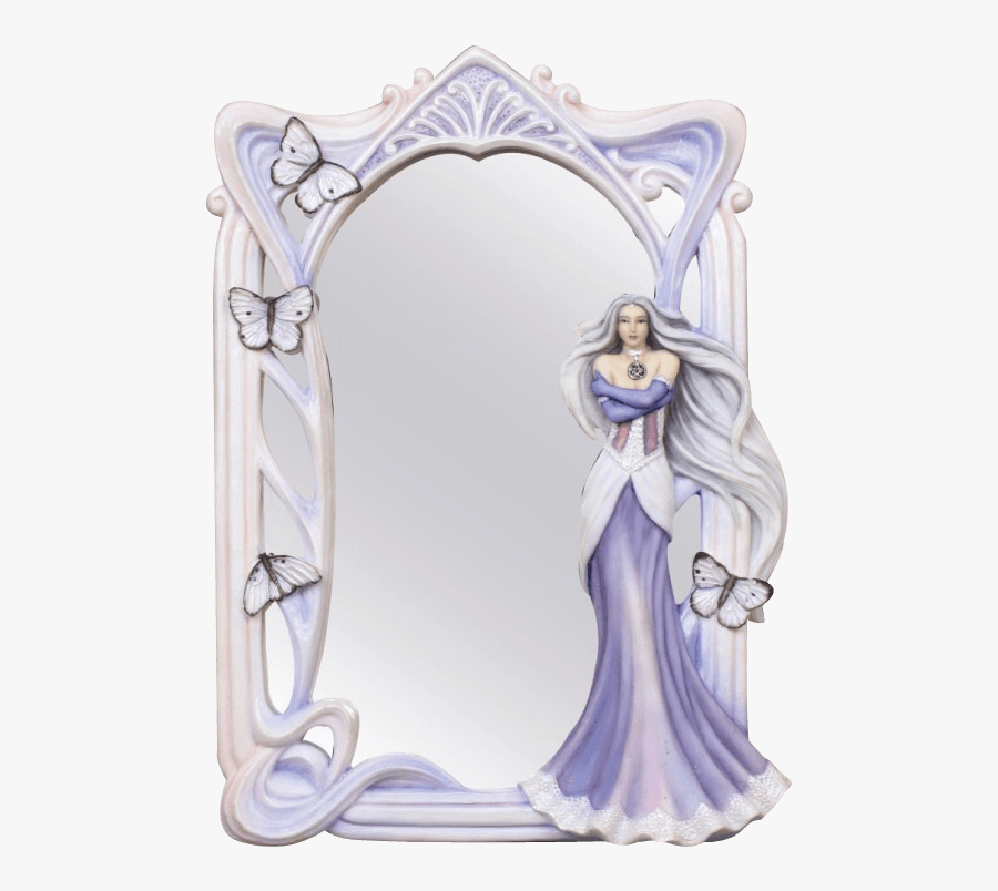 White Magic Mirror By Jessica Galbreth - Picture Frame, Transparent Clipart