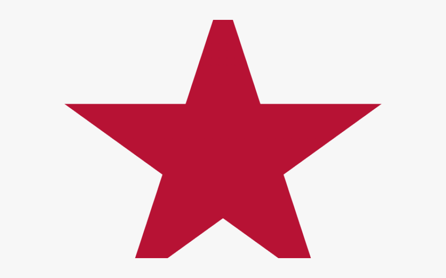 Transparent Background Red Star Clipart, Transparent Clipart