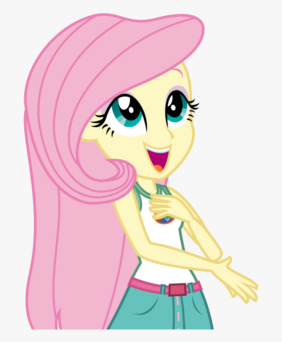 Sketchmcreations, Clothes, Cute, Equestria Girls, Fluttershy, - My Little Pony Equestria Girls Fluttershy Everfree, Transparent Clipart