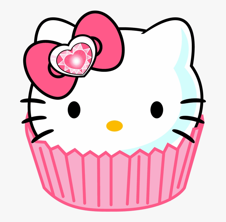 Hello Kitty Birthday Clip Art Pink Clipart Image Beautiful - Birthday Hello Kitty Background, Transparent Clipart