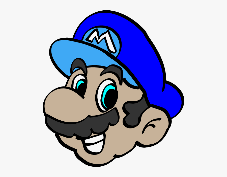 In This Project, I Learned A Little Bit About Adobe - Transparent Mario Head Png, Transparent Clipart