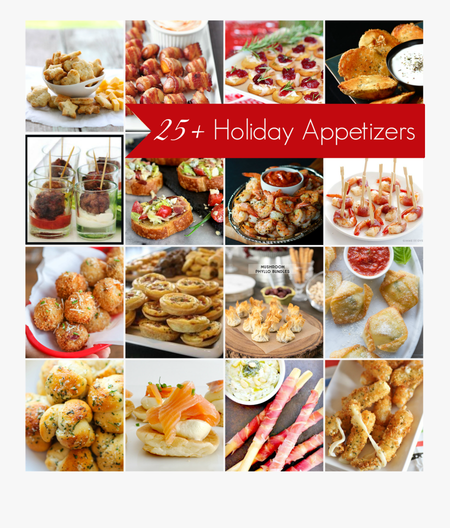 Clip Art Different Appetizers - Side Dish, Transparent Clipart