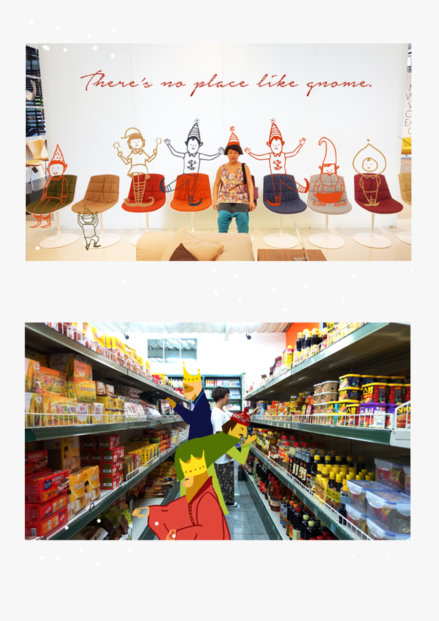 Philippines Drawing Postcard - Supermarket, Transparent Clipart