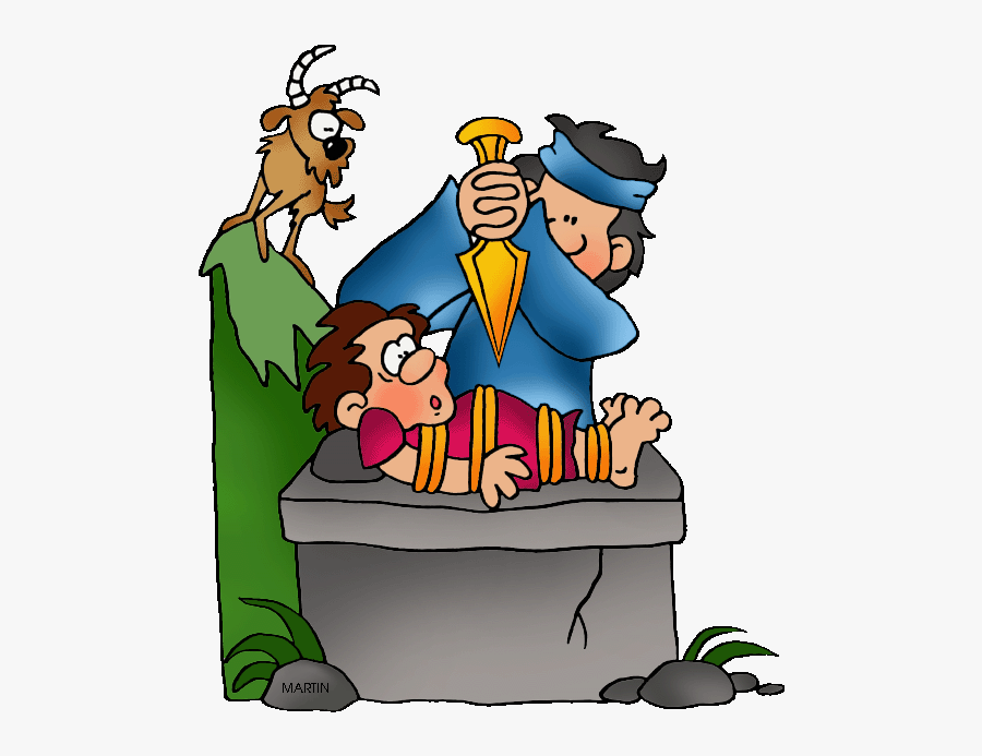 Abraham And Isaac Clipart, Transparent Clipart