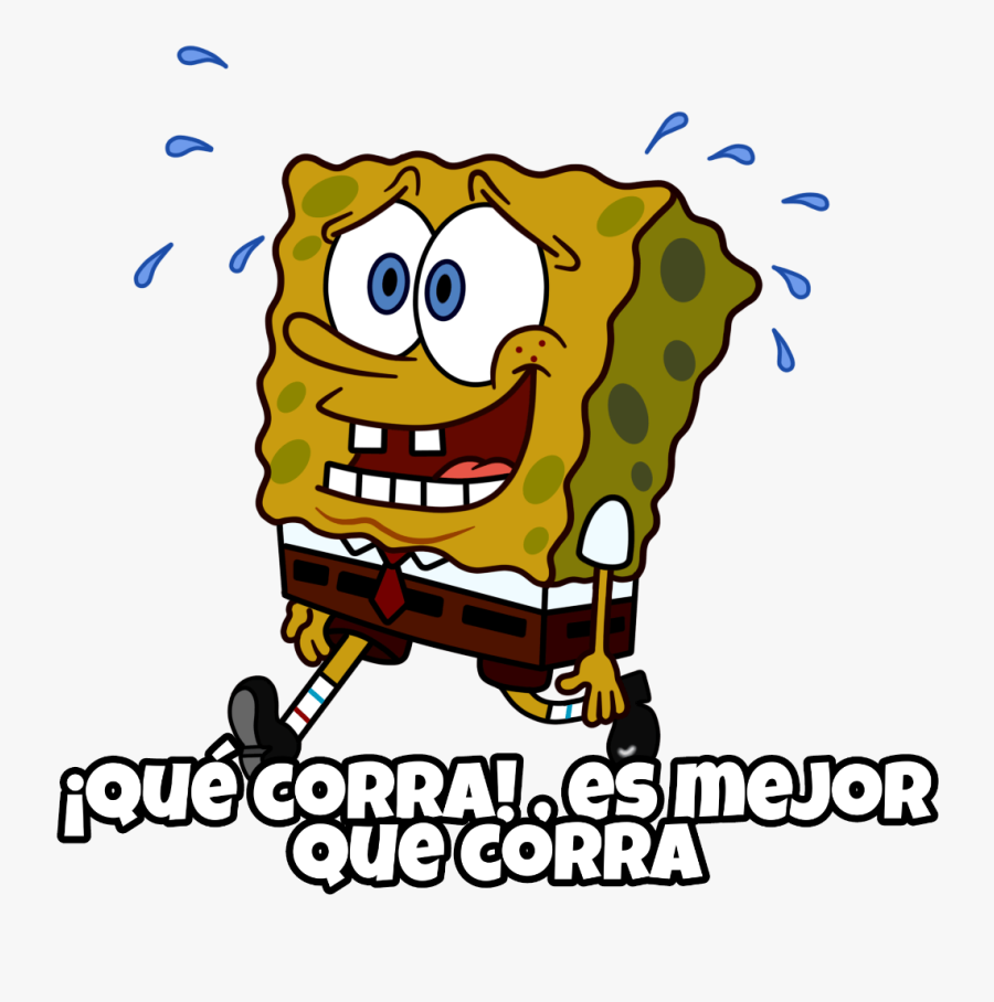 Bob Esponja Es Mejor Que Corra Png, Transparent Clipart