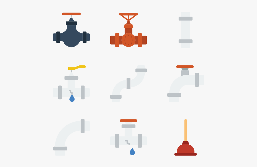 Pipe Clipart Water Pipe - Water Pipe Vector Png, Transparent Clipart