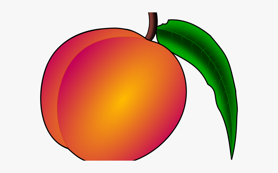 Peaches Clipart, Transparent Clipart