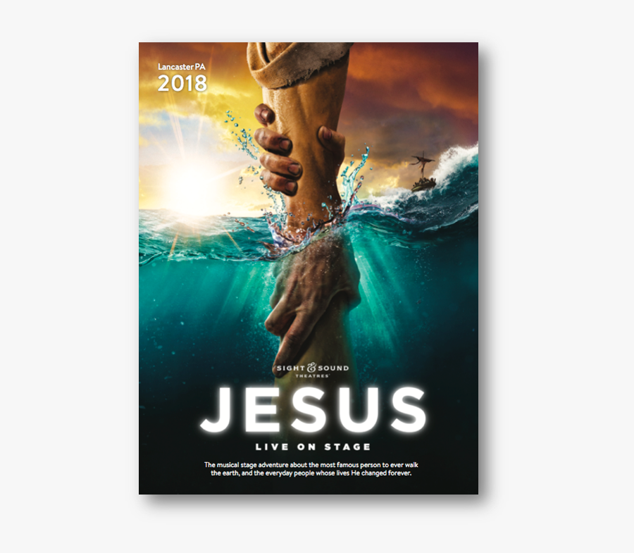 Sight & Sound Theatres - Sight And Sound Jesus, Transparent Clipart