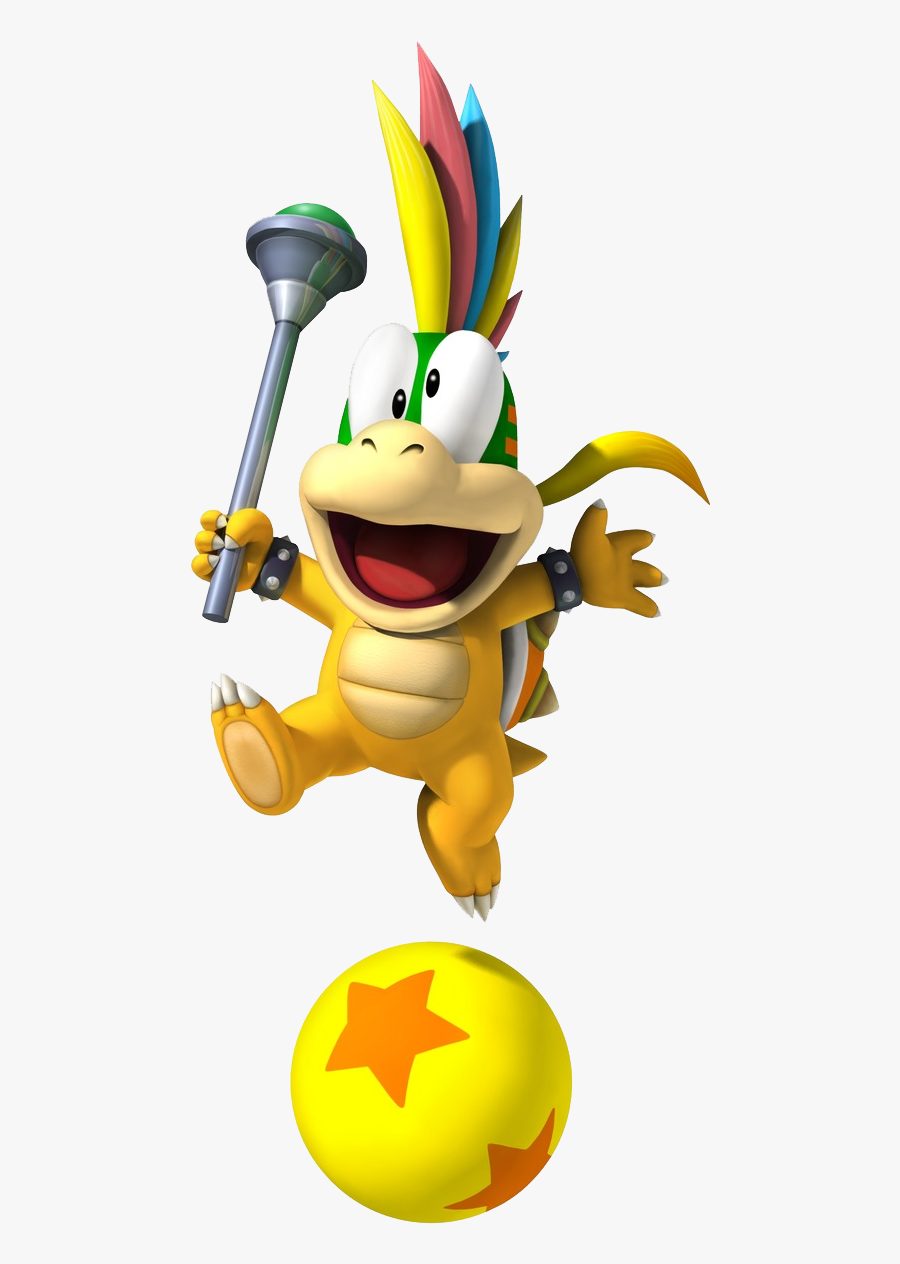 Clip Arts Related To - Super Mario Lemmy Koopa, Transparent Clipart