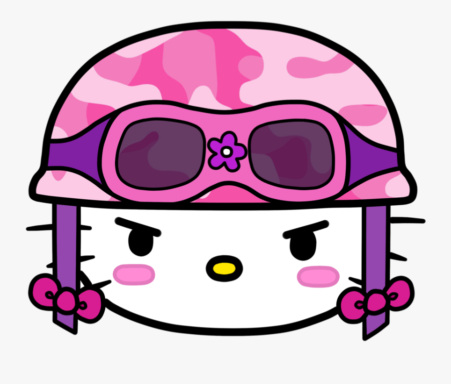 Hello Kitty Army Clipart , Png Download - Hello Kitty Camouflage Pink, Transparent Clipart