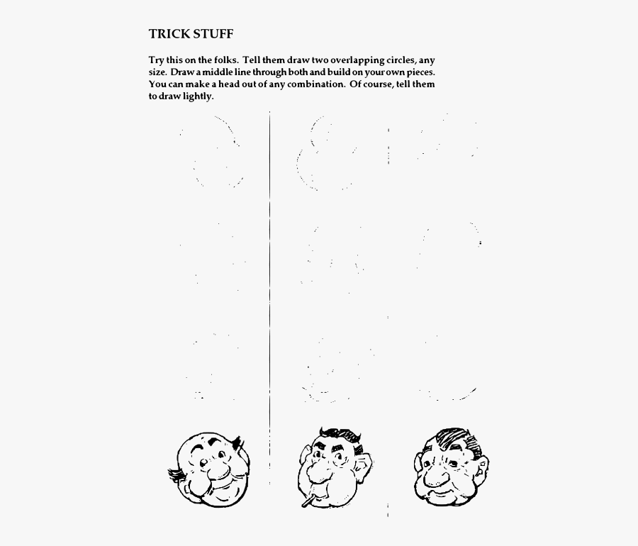 Andrew Loomis Fun With A Pencil 28 - Line Art, Transparent Clipart