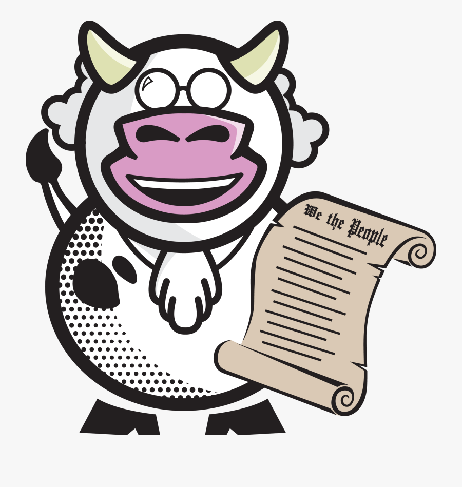 Farming Clipart Colony Rhode Island - Udderly America, Transparent Clipart